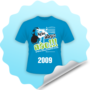 nhaccuatui t-shirt 2009