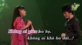 Ca nhạc Ai Giàu Ba Họ Ai Khó Ba Đời (Karaoke) - Dương Ngọc Thái, Phi Nhung