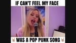 Xem MV If Can'T Feel My Face Was A Pop Punk Song - Chloe Adams