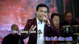 Ca nhạc Lá Thư Cuối Cùng (Karaoke) - Chế Minh