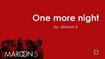 One More Night (Karaoke) - Maroon 5