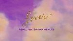 Lover (Remix) (Lyric Video) - Taylor Swift, Shawn Mendes