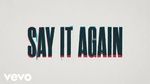 Xem MV Say It Again (Lyric Video) - AJ Mitchell