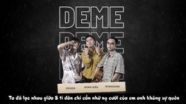 Tải nhạc Deme (Lyric Video) - Jocker, Minhuung, Minh Hiếu