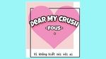 Dear My Crush (Lyric Video) - Fous