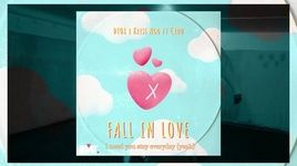 Xem MV FALL IN LOVE (Lyric Video) - DYOR, Crou