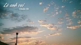 Xem MV Anh Sai (Lyric Video) - Chuẩn CD