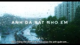Anh Đã Rất Nhớ Em (Lyric Video) - Hail