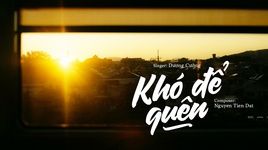 kho de quen (lyric video) - duong cuong