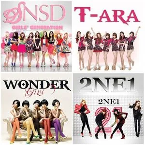 K-Pop Hot Girlband (2013) - SNSD, T-ara, 2NE1, V.A