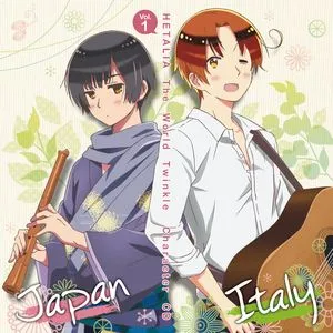 Hetalia The World Twinkle Character CD Vol. 1 - Italy & Japan - Namikawa Daisuke, Hiroki Takahashi