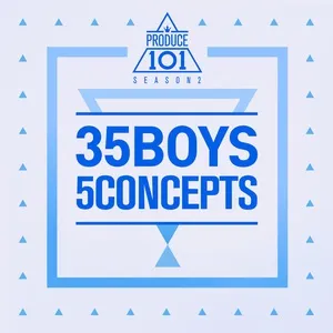 Produce 101 Season 2 - 35 Boys 5 Concepts (Mini Album) - V.A