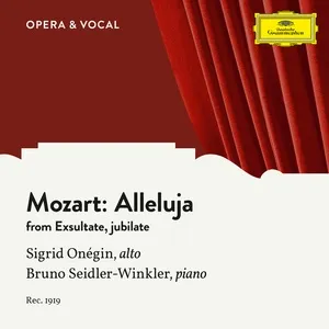 Mozart: 3. Alleluja, K.165 (Single) - Sigrid Onegin