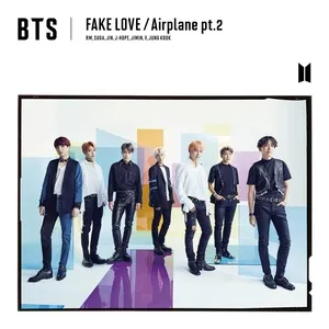 Fake Love / Airplane Pt. 2 (Japanese Single) - BTS (Bangtan Boys)