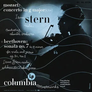 Mozart: Violin Concerto No. 3 - Beethoven: Violin Sonata No. 7 (Remastered) - Isaac Stern