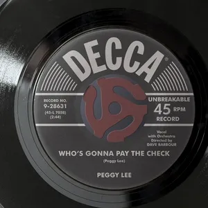 Who’s Gonna Pay The Check? (Single) - Peggy Lee