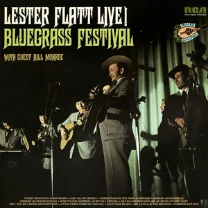 Live Bluegrass Festival with Special Guest Bill Monroe - Lester Flatt