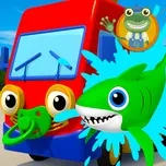 Nghe nhạc Baby Shark Vs Baby Truck (Single) - Gecko's Garage, Toddler Fun Learning