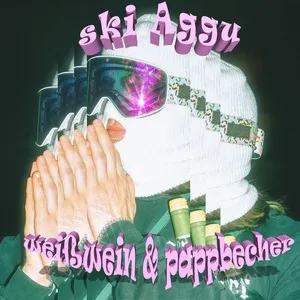 Weißwein & Pappbecher (Single) - Ski Aggu