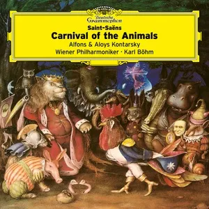 Nghe nhạc Saint-Saens: Carnival of the Animals - Alfons Kontarsky, Aloys Kontarsky, Wiener Philharmoniker, V.A