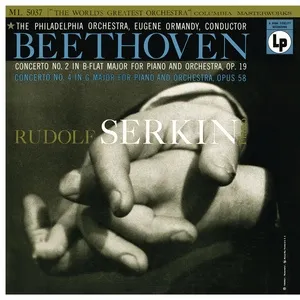 Beethoven: Piano Concerto No. 4, Op. 58 & Piano Concerto No. 2, Op. 19 (EP) - Rudolf Serkin
