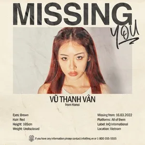 MISSING YOU (Single) - Vũ Thanh Vân