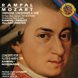 Mozart: Concerto for Flute and Harp & Sinfonia concertante - Jean Pierre Rampal
