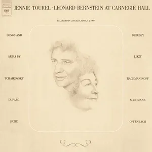 Jennie Tourel & Leonard Bernstein at Carnegie Hall - Leonard Bernstein