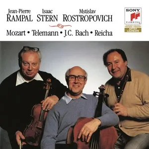 Flute Music by Mozart, Telemann, J.C. Bach & Rostropovich - Jean Pierre Rampal