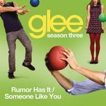 rumour has it - someone like you - glee cast