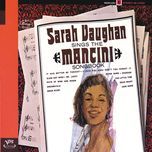 bye-bye theme from peter gunn - sarah vaughan