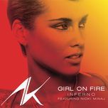 girl on fire - alicia keys, nicki minaj