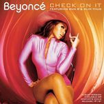 check on it - beyonce