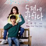 you are the one (falling for challenge ost) - xiumin (exo)