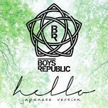 hello (japanese version) - boys republic