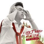 i don’t need your love - dinh quoc anh