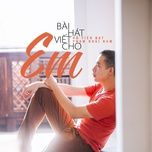bai hat viet cho em (acoustic version) - pham hoai nam