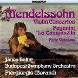 concerto for violin and orcehstra no. 2 - allegro molto appassionato - mendelssohn, paganini