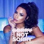 sorry not sorry (clean version) - demi lovato