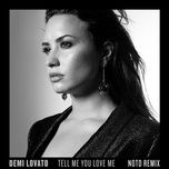 tell me you love me (notd remix) - demi lovato