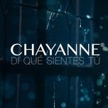 di que sientes tu - chayanne