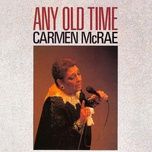 mean to me - carmen mcrae