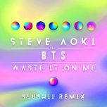 waste it on me (slushii remix) - steve aoki, bts (bangtan boys)