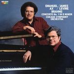 piano concerto no. 1 in d minor, op. 15: iii. rondo. allegro non troppo - emanuel ax, johannes brahms, james levine, chicago symphony orchestra