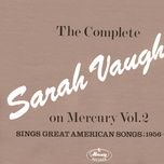 linger awhile - sarah vaughan