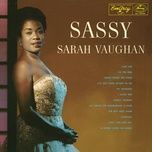 lonely woman - sarah vaughan