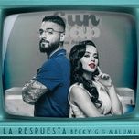 la respuesta - becky g, maluma