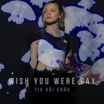 wish you were gay cover - tia