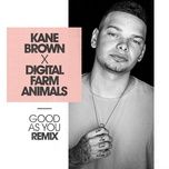 good as you (digital farm animals remix) - kane brown, digital farm animals