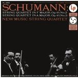 string quartet no. 3 in a major, op. 41: ii. assai agitato - un poco adagio - tempo risoluto - new music string quartet, robert schumann